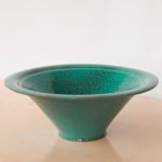 tulpenförmige Servierschale Keramik-2268