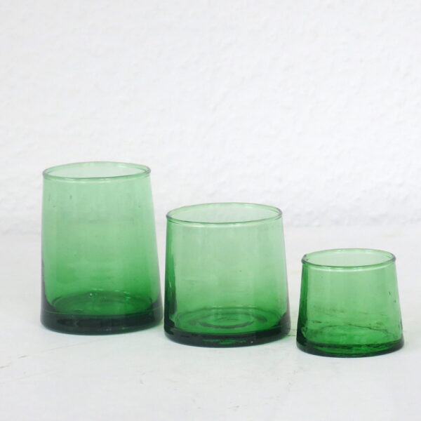 Grünes Glas Marokko