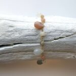 Gehäkeltes Armband mit natürlichem Mondstein Edelsteinkettchen – Bild 11