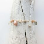 Gehäkeltes Armband mit natürlichem Mondstein Edelsteinkettchen – Bild 2