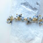 Gehäkeltes Armband Edelsteinkettchen – Bild 21