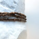 Edles Armband mit vintage Glasperlen – Bild 8