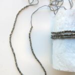 Edles Armband mit vintage Glasperlen – Bild 11