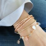 Gehäkeltes Armband mit natürlichem Mondstein Edelsteinkettchen – Bild 10