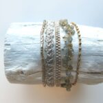 Gehäkeltes Armband Edelsteinkettchen – Bild 15