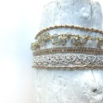 Gehäkeltes Armband Edelsteinkettchen – Bild 14